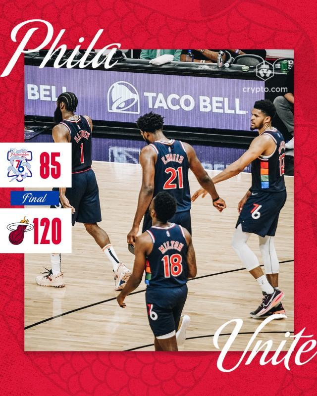 开云体育-费城全队天王山梦游惨败35分 恩比德哈登同时熄火